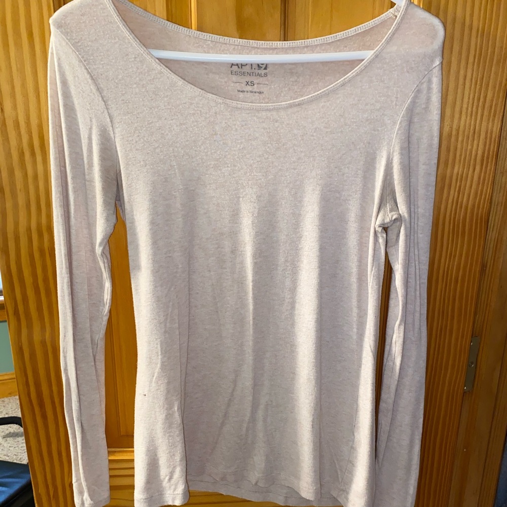 Tan long sleeve